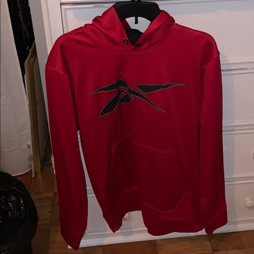 Red sweatshirt